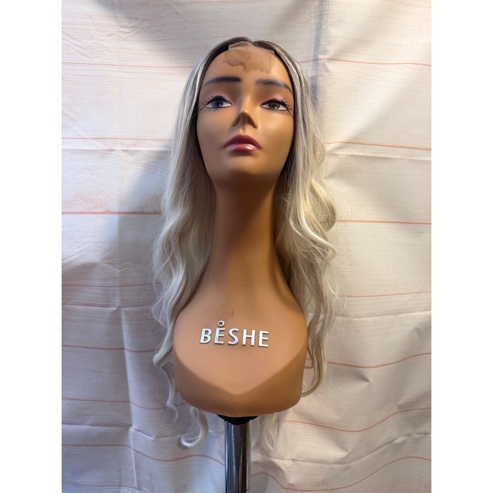 Blonde ombré synthetic wig